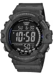 Casio AE-1500WH-8BVEF Vyri&scaron;kas skaitmeninis laikrodis &ndash; derva korpusas, 100m atsparumas vandeniui, pasaulio laikas