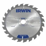 IRWIN Construction Series diskinis pjūklo diskas 250mm x 30mm, 60 dantų TCT, ATB, medienai