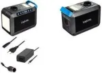 LogiLink PPS0301 ne&scaron;iojama elektrinė stotis 300W, 288Wh, grynoji sinusinė banga, 1x AC, 1x DC, 4x USB-A, 1x USB-C PD, juoda
