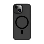 Connect Apple iPhone 15 hibridinis dėklas su magnetu PC+TPU juodas