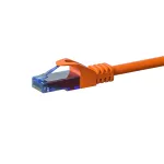 DSIT CAT6a U/UTP 100% Vario Ethernet Patch Laidas, 0,5 m, oranžinė, 10Gbps, 500MHz, RJ45 (DC-U6A6-005)