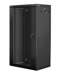 Sieninis stovas LANBERG WF01-6422-10B, 22U, 19 colių, 600x450x1085 mm, plieninis, juodas