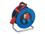 Brennenstuhl Garant CEE 1 kabelio ritė H07RN-F 5G2.5 20m, 3 CEE lizdai IP44, juoda, 400V 16A, 1237990