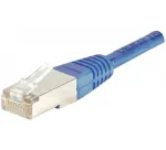 EXERTIS CONNECT Cat.6 F/UTP komutacinis kabelis, RJ45, mėlynas, 50 m 853354