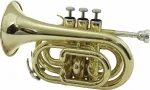 DIMAVERY TP-300 Bb ki&scaron;eninė trimito, auksinio lako 26503720