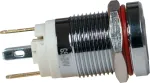 JOY-IT Button12E-01 Vandalizmui atsparus fiksuojantis mygtukas, žalias, 12mm, IK10, IP67