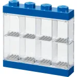 Vitrina LEGO minifigūroms Room Copenhagen mėlyna (mėlyna/permatoma)