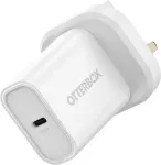OtterBox 20W USB-C PD sieninis įkroviklis - baltas 78-81346