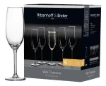 Ritzenhoff & Breker VIO putojančio vyno taurė 0,21 L, svogūno formos, galima plauti indaplovėje, auk&scaron;tis 220 mm (812152)