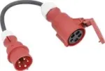 AS Schwabe 61376 maitinimo adapterio kabelis 16 A juodas 0,3 m