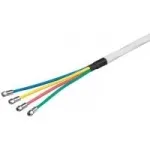 Wentronic Goobay 80 dB Quattro koaksialinis antenos kabelis su F ki&scaron;tukais, 2x ekranuotas, CCS, 10 m 67330