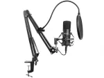 Sandberg Streamer USB mikrofonų rinkinys, studijinis mikrofonas, -27 dB, 30&ndash;16000 Hz, 24 bit, 96 kHz, vienakryptis