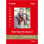 Canon PP-201 Glossy II nuotraukų popierius A3 - 20 lapų, blizgus, 260 g/m&sup2;