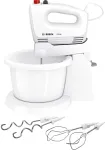 Bosch MFQ2600W rankinis plaktuvas 375 W baltas