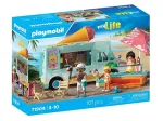 PLAYMOBIL žaidimų rinkinys Ledų furgonas ir banglenčių parduotuvėlė 71904 su figūrėlėmis