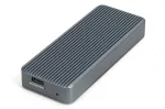 DIGITUS USB i&scaron;orinis diskų korpusas &ndash; NVMe 20Gbps USB 3.2 Gen 2x2 aliuminis be įrankių