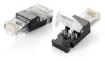 Equip Tool-free RJ45 ki&scaron;tukas, Cat.6, RJ-45, juodas, permatomas, polikarbonatas, Cat6, -10 - 60 &deg;C, 12 g