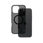 PanzerGlass CARE&trade; by &reg; Urban Combat Case Smokey su juodu MagSafe iPhone 16 Pro Max