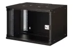 DIGITUS SOHO PRO sieninis montavimo spintelė - 19 col. 7U - 370 x 540 x 400mm juoda