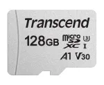 TRANSCEND Micro SDXC kortelė 300s 128GB UHS-I U3 be adapterio
