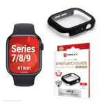E.V.I Displex Full Body ekrano apsauga Apple Watch Series 7/8/9 (41 mm), juoda