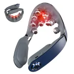 Masažinis prietaisas SKG G7-Pro-Fold Blue &ndash; kombinuotas, spaudimo, minkymo ir vibracijos masažas