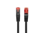 LANBERG Cat6 F/UTP (FTP) tinklo laidas, RJ-45&ndash;RJ-45, 1,5 m, juodas