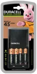 Duracell CEF27 įkroviklis buitinėms baterijoms, 100-240 V, juodas