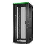 APC Easy Rack ER8220 tinklo įrangos spinta, 42U, 800 x 1200 mm, su stogu, ratukais, kojelėmis, 4 kron&scaron;teinais ir dugnu, be &scaron;onų, juoda
