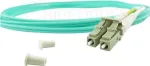 BlueOptics CAB-OM3-LC-LC-10M-BO Skaidulinis optinis kabelis OM3 10m Aqua