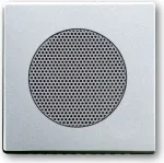 BUSCH JAEGER 8200-0-0080 - Aliuminis - Sidabrinis - standartinis - Busch-Jaeger - garsiakalbio įdėklas 8223 U - 63 mm - 63 mm