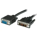 VALUE DVI-VGA laidas, DVI (12+5) ST - VGA ST 5,0 m (11.99.5449)
