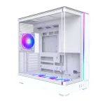 Kompiuterio korpusas Montech KING 45 PRO (W) &ndash; balta MIDI bok&scaron;to dėžė, skirta Micro ATX / Mini-ITX