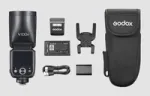 Godox V100-C blykstė Canon fotoaparatams, juoda