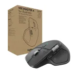 Logitech MX Master 4 for Business pelė &ndash; belaidė + Bluetooth, 8000 DPI, grafitas