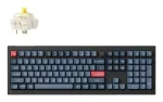 Klaviatūra Keychron V6 Max Full-size (100 %) RF Wireless + Bluetooth Mechaninė RGB Juoda/Pilka