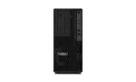 Lenovo ThinkStation P2 Tower Gen 2 Intel Core Ultra 7 265K 32 GB DDR5-SDRAM 512 GB SSD NVIDIA GeForce RTX 5060 Windows 11 Pro darbo stotis juoda