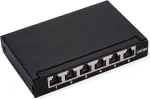 ROLINE Mini-Patchpanel 6xRJ45 Ekranuotas Cat.6A/Kl.EA 0,5HE (26.11.0299)