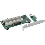 InLine 76619K PCIe x1 į 2x PCI 32 bitų sąsajos plok&scaron;tė