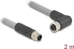 DeLOCK 80543 jutiklio / pavaros kabelis 2 m RST M12 pilkas