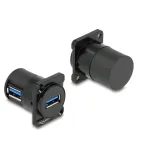 DeLOCK D tipo modulis USB 5 Gbps Type-A lizdas-lizdas 90&deg; kampu