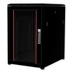 ROLINE 19-Zoll Netzwerkschrank Pro 16 HE, 600x800 BxT Glastr schwarz