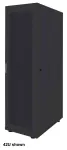 Intellinet 715447 Basic laisvai stovinti 19 colių tinklo spinta, 36U, 600x1000 mm (P x G), 1766 mm auk&scaron;čio, apkrova iki 600 kg, užraktas, reguliuojamos kojelės, flatpack, juoda RAL 9005