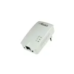 Inter-Tech PLA-200 PowerLAN adapteris &ndash; Powerline adapteris &ndash; HomePlug AV (HPAV) &ndash; jungiamas į sieninį lizdą (88885176)