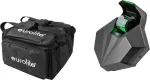 LED efektinis &scaron;viestuvas EUROLITE CAT-80 (modelis 20000988) su mink&scaron;tu dėklu