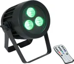 LED PAR &scaron;viestuvas EUROLITE 3x9W SCL Spot, 3x9W RGBW LED prožektorius scenai ir renginiams