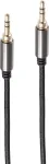 Garso kabelis 3.5 mm ShiverPeaks BS20-30025 1 m juodas