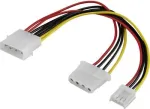 Prailginimo laidas Renkforce RF-4166421 1x IDE maitinimo ki&scaron;tukas į 1x IDE maitinimo lizdą