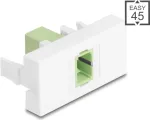 Patch panel modulis DELOCK 90894 SC Simplex, Lindgreen White
