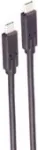 shiverpeaks &reg;-BASIC-S--USB-C jungiamasis kabelis, USB-C ki&scaron;tukas į USB-C ki&scaron;tuką, 4.0 Gen 3x2, 240W, 0,5m (BS13-63015)